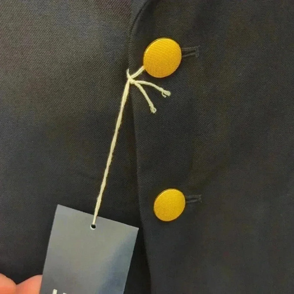 Lands' End School Uniform Hopsack Blazer - Picture 5 of 8